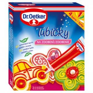 Dr. Oetker Tubičky na zdobenie 4 ks