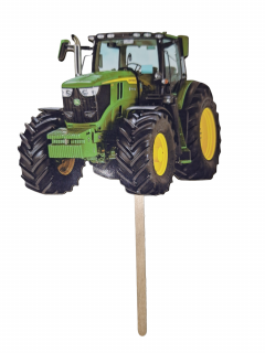 Drevený zápich – Traktor
