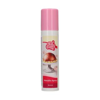 FunCakes farba spray bronzová 100ml