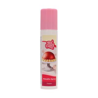 FunCakes farba spray medená 100ml