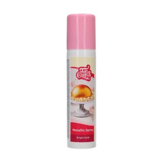 FunCakes farba spray zlatá 100ml