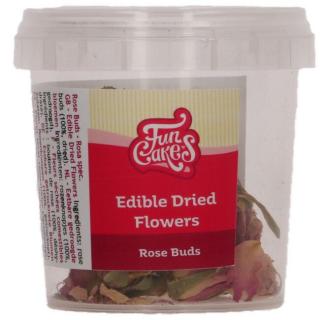 Sušené jedlé kvety Rose Buds - Púčiky ruží