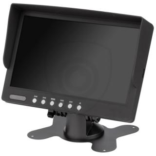 7″ stojanový Quad monitor do auta pre cúvacie kamery - Vestys |  MON-010