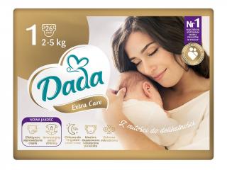 Dada Extra Care, veľ.:1, 2-5 kg, 26 ks
