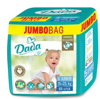 Dada JUMBO BAG Extra Soft, veľ5, 15-25 kg, 68ks