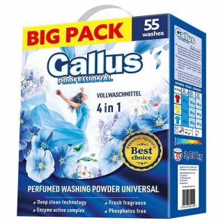 GALLUS Professional 4v1 Prášok na pranie. 3,05kg Universal