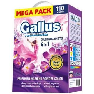 GALLUS Professional 4v1 Prášok na pranie. 6,05kg Color