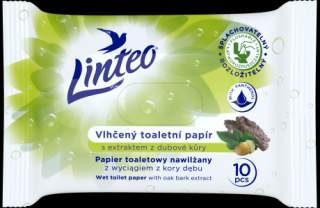 Linteo vlhčený toaletný papier dubovou kôrou 10ks