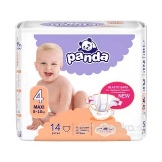 Panda Plienky 4 Maxi 8-18kg 14ks