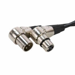 Accu Cable DMX 3 m 3pin 90°