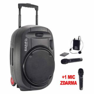 Ibiza PORT12UHF-MKII 3MIC BT-FM-MP3