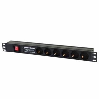 Penn Elcom PDU-EU-6B 19  1U Socketstrip 6 - Power distributor