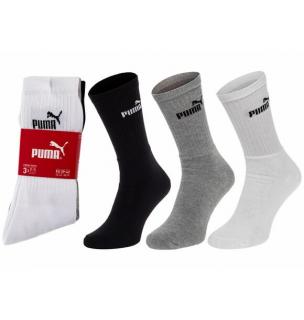 Bavlnené ponožky PUMA mix farieb (3ks), veľ. 39-42