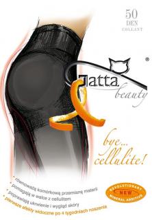 Dámske pančuchy GATTA bye cellulite (50 DEN), 3-M, Nero