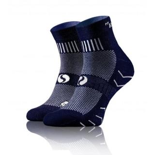 Športové ponožky tmavo modré, veľ. 39-42