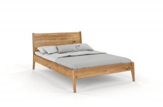 DAPONTI Dubová posteľ do spálne RADOM Materiál: Dub natural, Rozmer postele: 100x200