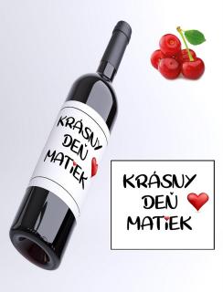 Krásny deň matiek - višňové víno (višňové víno)