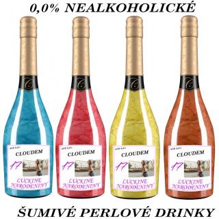 Perlový nealkoholický šumivý nápoj , 0,0% alk. (Nealkoholický drink)