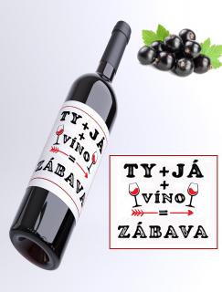 Ty+ja=zábava - ríbezľové víno (ríbezľové víno)