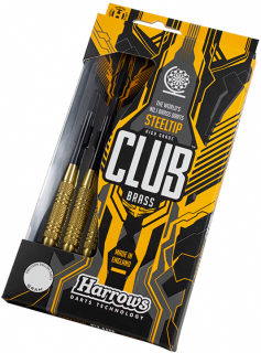 Šípky Harrows-STEELTIP CLUB BRASS 19 gram (LETHAR)