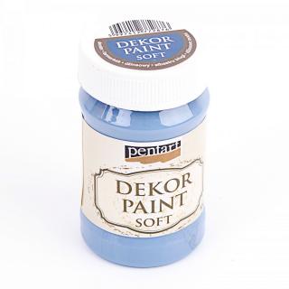 Dekor Paint Soft kriedová vintage farba  džínsovo modrá