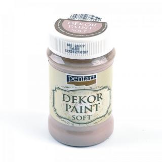 Dekor Paint Soft kriedová vintage farba  mliečná čokoláda