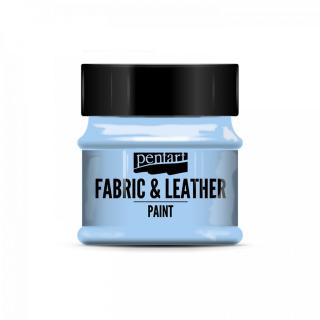 Farba na textil a kožu, nebeská, 50 ml, PENTART