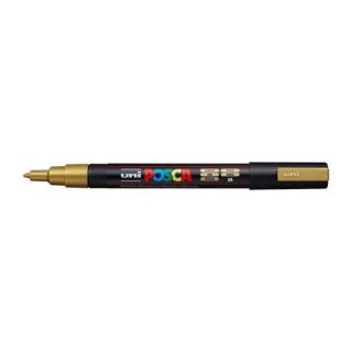 UNI POSCA FIXKA PC-3M, zlatá,  1,3 MM