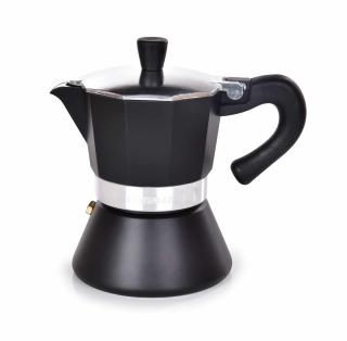 160 ml MOKA ESPRESSO pretlaková kanvica na prípravu kávy, 3 šálky (koťogo )