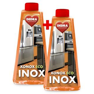 2 ks intenzívny čistič a leštič nerezových povrchoch XONOX INOX