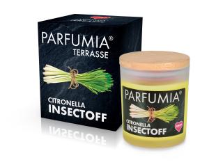 250 ml sójová vonná EKO svíce, CITRONELLA INSECTOFF, PARFUMIA®