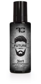 3v1 antiperspirant sprej pre mužov FUTURE MEN,  (200 ml)