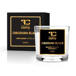 55 ml votivní sójová eko-svíce, OBSIDIAN BLACK, PARFUMIA®