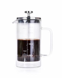 600 ml dvoustěnná konvice na kávu a čaj TERMO FRENCH PRESS