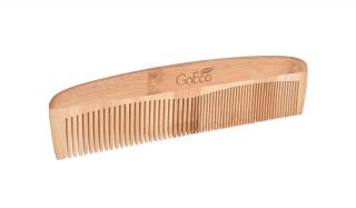 Bambusový HREBEŇ na vlasy GoEco, ( 23 cm)