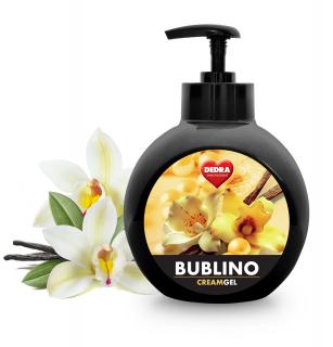 Bublino CREAMGEL  fleur de vanille (500 ml s pumpičkou tekuté mydlo na telo a ruky)