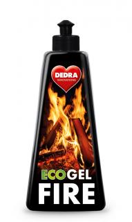 Ekologický gélový podpaľovač do krbov a grilov ECO GEL FIRE, 500 ml (500ml )