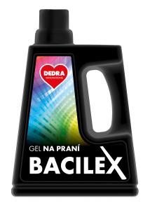 Gél na pranie s antimikrobiálnou prísadou, BACILEX 1500 ml (prací gel na biele a farebné prádlo - 1500ml - koncentrát - 20 praní)