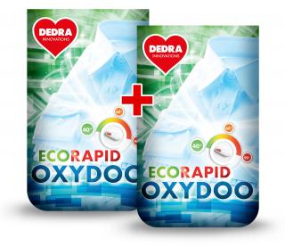 Sada 1+1 ECOPAPID OXYDOO univerzální EKO bělidlo na bázi aktivního kyslíku