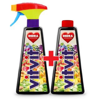 Sada 1+1 Ekologicky šetrný spray na mytí ovoce a zeleniny VITVIT