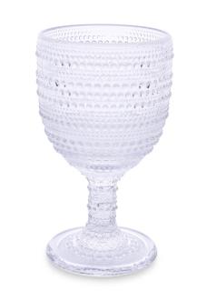 XL Sklenený pohár, s reliéfnym povrchom
