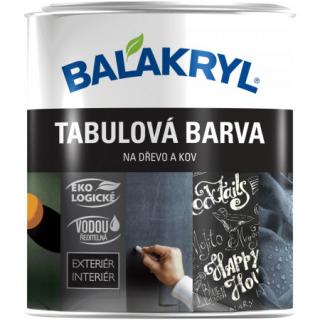 Balakryl tabuľová farba čierna 0,7kg