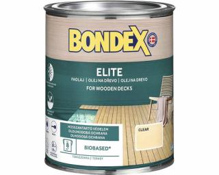 Bondex ELITE / Extreme Decking Oil napúšťací olej Balenie: 0,75 l, Farba: Bezfarebný