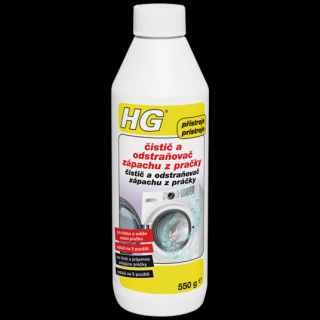 HG čistič a odstraňovač zápachu z práčky