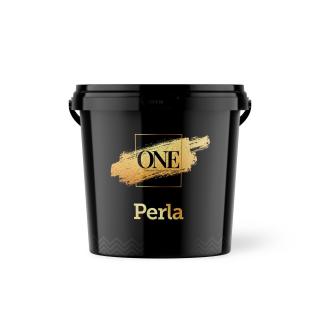 OnePaint Perla so sklenenými guličkami luxury, dekoračná farba Balenie: 1l, Farba: silver