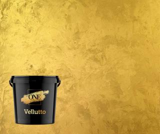 OnePaint Vellutto luxury, dekoračná farba Balenie: 1 l, Variant: BRONZE