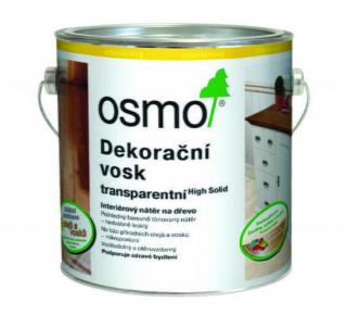 OSMO Dekoračný vosk transparentný Balenie: 0,125L, Farba: 3101 Bezfarebný