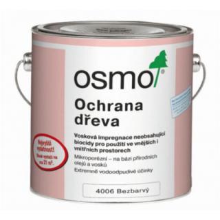 OSMO Ochrana dreva vosková impregnácia Balenie: 0,75l, Farba: 4006 Bezfarebný