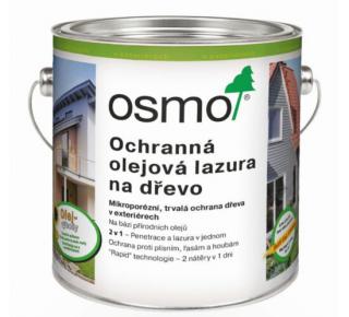OSMO Ochranná olejová lazúra Balenie: 0,125L, Farba: 712 Ebenové drevo