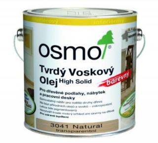 OSMO Tvrdý voskový olej efekt Balenie: 0,125L, Farba: 3041 Natural